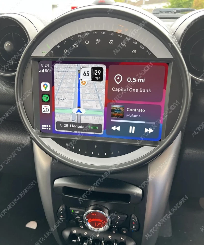 For BMW Mini Cooper Countryman 2011-2016 Car Stereo Radio Android 13 Carplay+AHD - Image 1 of 4