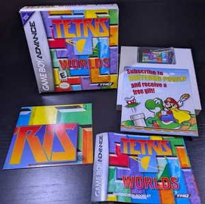 Tetris Worlds | GameBoy Advance | GBA | Testé | Authentique | Complet | CIB - Photo 1/12