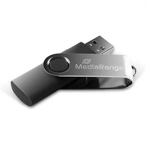 MediaRange 64GB USB 2.0 64GB USB 2.0 Schwarz, Silber USB-Stick - Bild 1 von 2