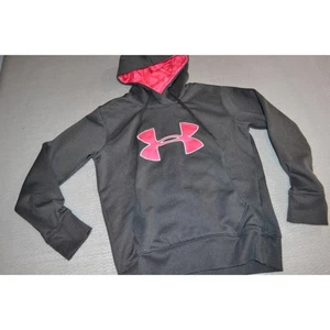 Sudadera con capucha Under Armour 22895-a gris concienciación sobre el cáncer de mama talla pequeña para mujer - Imagen 1 de 6