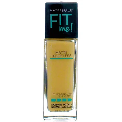 4 Pack Maybelline Fit Me Matte + Poreless Foundation, Classic Ivory 120, 1 fl oz - Image 1 of 4