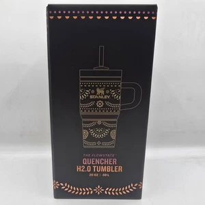 Bicchiere Stanley Dia De Los Muertos 20 oz Messico Midnight Catrina raro nuovo in mano - Foto 1 di 4