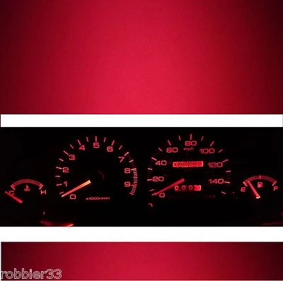 KIT LED para 94-01 Acura Integra DC2 DC4 DB8 Gauge Cluster (ROJO) Foto 1 de 3