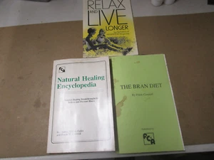 Natural Healing Encyclopedia The Bran Diet How To Relax and Live Longer - Picture 1 of 5