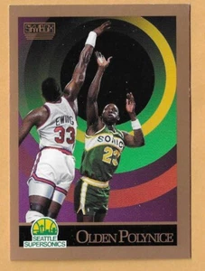 OLDEN POLYNICE SEATTLE SUPERSONICS #272 SKYBOX 1990-91 - Picture 1 of 2