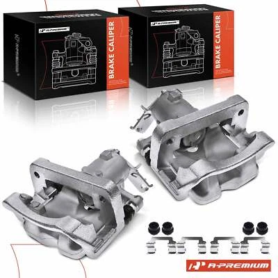 2Pcs Rear Brake Caliper for Chevrolet Impala Buick 2011-2017 Regal Cadillac XTS - Image 1 of 4