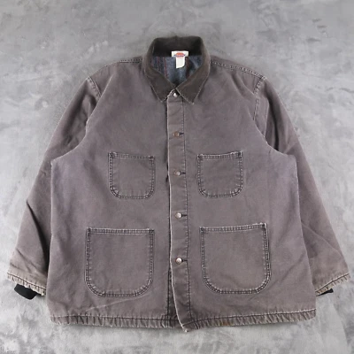 Abrigo chaqueta de trabajo vintage años 80 90 Dickies Chore manta forrada lona pato 2XL Foto 1 de 4