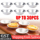 Egg Tart Mould Cake Tins Set Cups Circular Pie Mold Plate Baking Non-Stick AUS