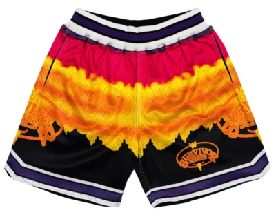 Pantalones Cortos Retro Chalk Line Venice Court Chalkline WWE WWF Survivor Series 1994 L Foto 1 de 4