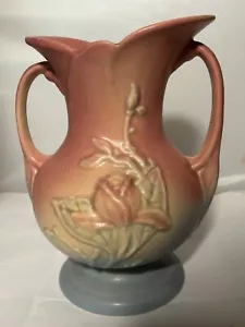 Hull Magnolia 3- 8 1/2 Vase - Picture 1 of 10