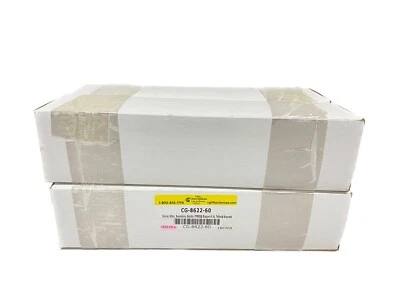 New (4/Cs) CHEMGLASS 60mL Glass Squibb Separatory Funnels #16 Stpr PTFE Stopcock - Image 1 of 4