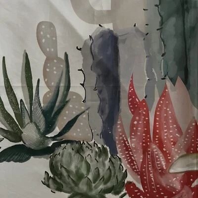 Urban Outfitters Tapiz Cactus Desierto Paisaje Colgante de Pared 80X84" Foto 1 de 4