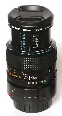 MINOLTA MD 50mm F3.5 MACRO  MINT  0527 - Image 1 of 4