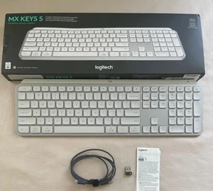 Logitech MX Keys S Wireless Keyboard,Advanced Wireless Keyboard, *B-GRADE* - Picture 1 of 14