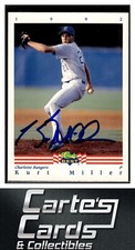 Kurt Miller 1992 Classic Best #67  Charlotte Rangers TTM/IP Signed Autographed