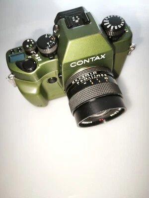 Contax RX Green Barett + Zeiss Distagon 2,8/28 mm - Bild 1 von 4