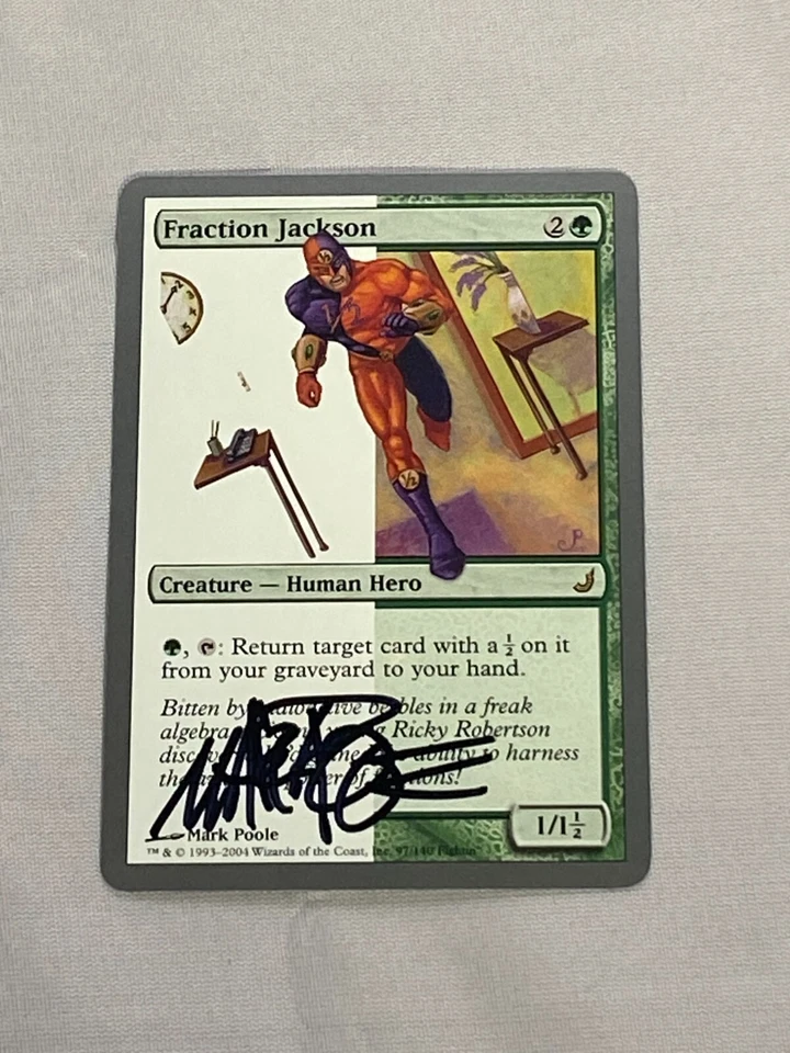 MTG Fraction Jackson Artist Proof Bird Sketch and Signature Signed Poole - Image 1 of 2