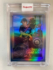 TOPPS Project 70 Ichiro #200 2021 lámina arco iris Seattle Mariners Snoop Dogg/70 - Imagen 1 de 2