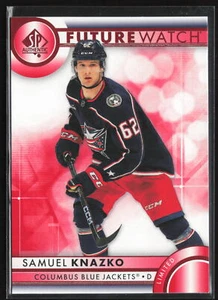 Samuel Knazko 2023-24 SP Authentic Future Watch Limited #162 Columbus - Bild 1 von 2