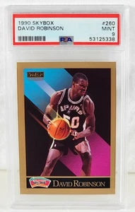 1990 Skybox David Robinson RC #260 PSA 9 MINT RARE LOW POP - Picture 1 of 12