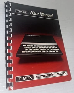 User Manual Instruction Book for Timex Sinclair 1000 Computer Vintage 1982 - Photo 1/6