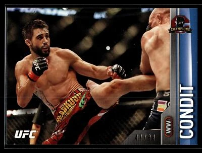 Carlos Condit 2015 Topps UFC Champions Blue Card /88 #111 - Image 1 of 2