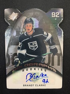 2022-23 UPPER DECK SPX ROOKIES HOLOGRAPHS AUTOGRAPH BRANDT CLARKE 10/49 HGR-BC