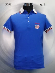 Herren Poloshirt Halbarm Slim Fit mit gesticktem Logo Made in Italy FRUCHT - Bild 1 von 1