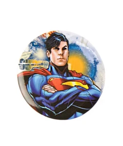DC Comics Superman Arms Crossed 1.25 Inch Button - Picture 1 of 1