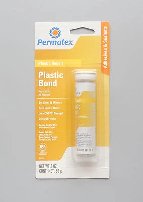 PERMATEX PLASTIC REPAIR BOND 84330 EPOXY PUTTY 56g - Image 1 of 3