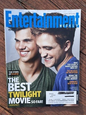 Entertainment Weekly The Stars of Eclipse Twilight July 2, 2010 Magazine - Image 1 of 3