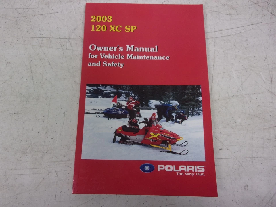 Polaris Snowmobile 2003 120 XC SP Owners Manual 9917595 - Imagem 1 de 1