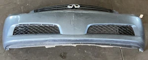 04-07 Infiniti G35 Sedan Front Bumper Assembly Blue B30 62022-AC725 - Picture 1 of 18