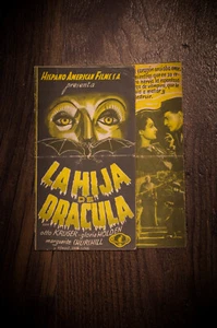 DRACULA'S DAUGHTER UNIVERSAL Spanish Herald Original Movie Poster 1936 - Imagen 1 de 9