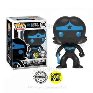 Funko Pop Heroes 08 DC Wonder Women Exclusive (GITD) - Bild 1 von 3