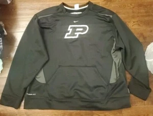 SCHÖNES 2010 NIKE AUTHENTIC PURDUE BOILERMAKERS SWEATSHIRT HERREN GRÖSSE 3XL THERMA-FIT - Bild 1 von 12