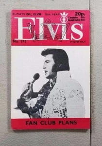 VINTAGE ELVIS MONTHLY MAGAZINE NO 175 1975 P4 - Picture 1 of 3
