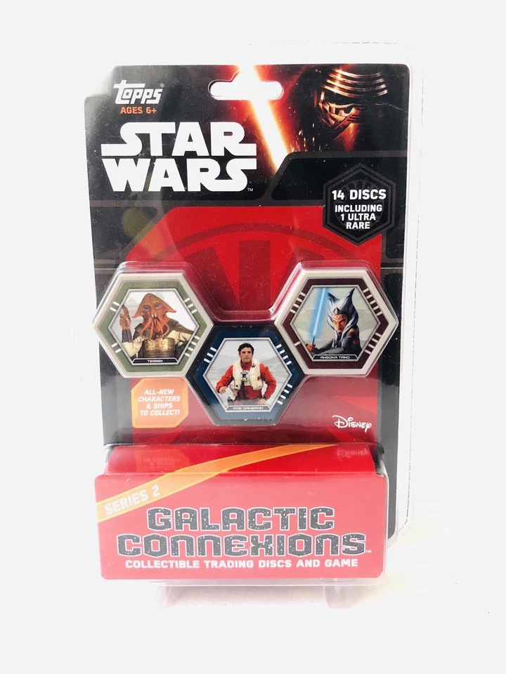 Star Wars Galactic Connexions Trading Discs & Game Series 1 Topps 2 Sets