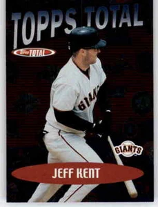 2002 Topps Total Total Topps Jeff Kent Foil Insert MLB PWE Giants #29 - Picture 1 of 2