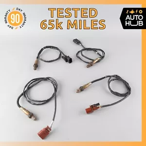 Bentley Continental GT Front & Rear Oxygen O2 Sensor Lambda Set OEM 65k - Picture 1 of 23