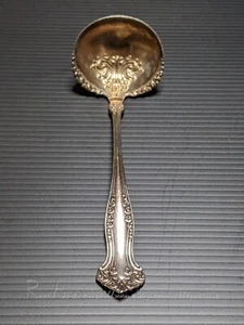 1847 Rogers Bros Silberauflage Avon um 1901 flacher Griff Mayonnaise Schöpfkelle 6,0 Zoll - Bild 1 von 6