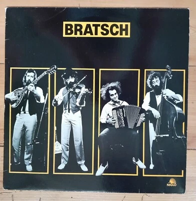 BRATSCH ‎Bratsch LP +concert flyer  NM | 1981 FRA Niglo | Folk Romani Gypsy Jazz - Bild 1 von 4
