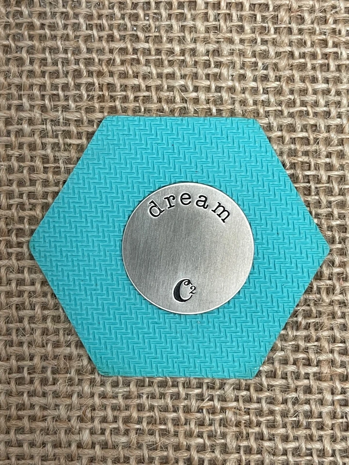 Auténtico Origami Owl Grande Plateado Dream Plate - NUEVO Foto 1 de 1