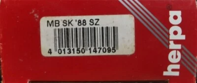 HERPA 147095 Camion autoartarticolato 12 assi MB SK '88 SZ "RIGA MAINZ" - H0 - Immagine 1 di 4