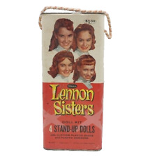 Vintage Original 1960 Lennon Sisters Paper Doll Kit 3 Stands Plus