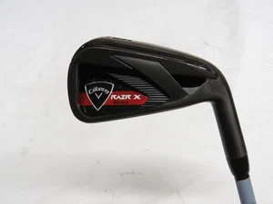Mint Callaway Razr X Black Single 6 Iron Callaway 65g Senior Graphite A - Picture 1 of 6