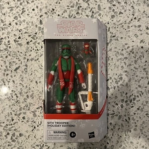 Star Wars Black Series Exclusive Holiday Edition Sith Trooper New Sealed Hasbro - Picture 1 of 9