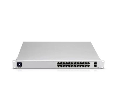 CONMUTADOR DE REDES UBIQUITI PROFESIONAL 24 POE ENTRADA: 100-240V8.5A MAX. 50/60 Foto 1 de 4