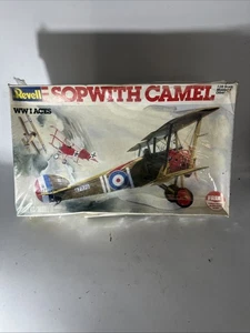 Rare Revell 1/28 Sopwith Camel Model Kit Complet 4419 New Sealed Kit 1981 USA - Picture 1 of 3