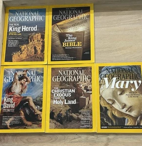 National Geographic Lot King Herod Holy Land Christianity Jesus Bible King David - Imagen 1 de 5